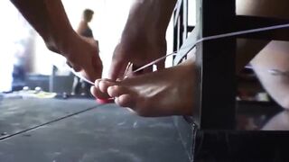 Girl Caged & Humiliated by 2 Mistresses