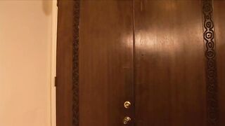 Pregnant blonde babe with big boobs likes to make love with women and enjoys eating pussy