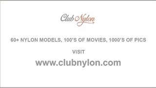 Milf in nylons lingerie licks fucks busty blonde lesbian wet pussy poolside