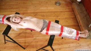 Mummified and Tickled Milf