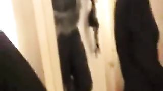 Risky Lesbians in Changing Room