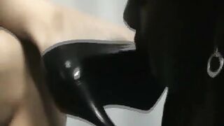 Lesbian shoe worship