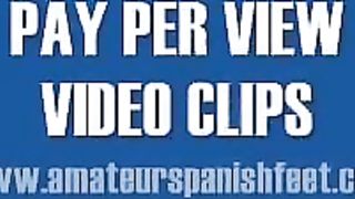 AMATEUR SPANISH GIRLS FEET