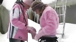Euro Lesbian Winter Fun