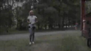 Naked 18yo chicks dildoing by cottage