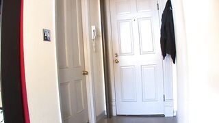 Mistress Genetica has her footslave worship