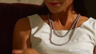 The Education of Adela: Voyeur Lesbian Maid Spies On Mistress And Slave In Action