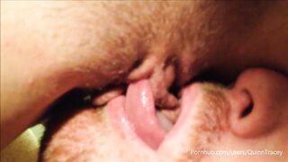 Convulsing Orgasm (HOT Pussy Eating)--QuinnTracey