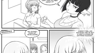 No Lunch Break - Episode 4 - Weight Gain Comic belly inflation
