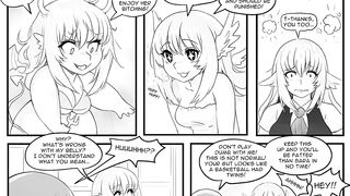 No Lunch Break - Episode 4 - Weight Gain Comic belly inflation