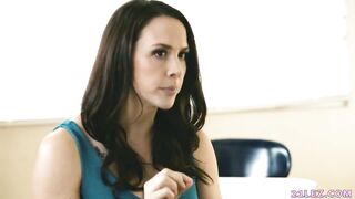 daughter watches her Mom and her Teacher