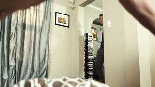 Lesbian wife caught by husband