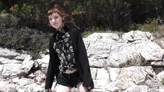 risky public lesbian sex