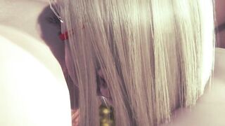 3D HENTAI YURI Sakura and Ino have Fun while nobody Sees