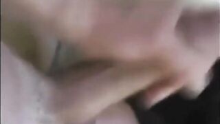 Dirty talking wife gets a facial