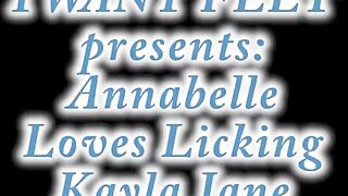 IWF Lesbian foot worship - Annabelle and Kayla