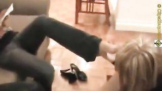 Lesbian foot slave 2