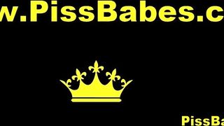 Pissing Teen Lesbians Threesome