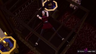 Resident Evil Ada Wong Captured by a Police Zombie Girl and Fucked Extreme - Sexual Hot Animations