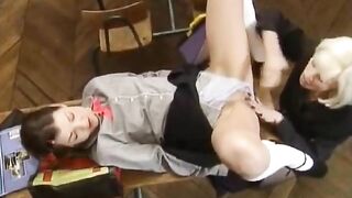 SchoolGirl and Lesbian Teacher