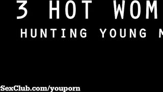 Hardcore Group Sex With 3 Horny MILFs!