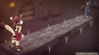 Cat Fight [furry Animation]