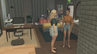 SIMS 4 Lesbian Roommate