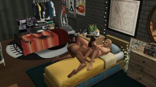 SIMS 4 Lesbian Roommate