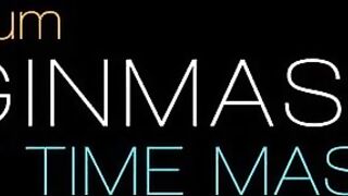 Virgin pussy and petite body teen Alga massage