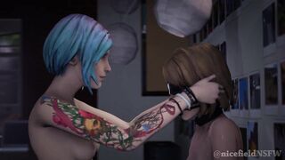 Life is Strange The First BDSM Night (Max x Chloe) animation