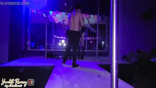 Damos show en los Reyes michoacan junto con mi novia Giselle Montes y lesbian