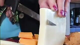 petite mom and NOT her daughter strap on!