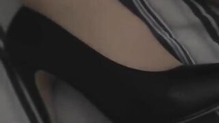 Two Girls Worship Nylon Feet (Part 1)