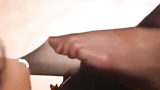 Great foot worship porn video