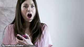 Stepsister Catfight Leads to Fucking in Stepdad's Office!