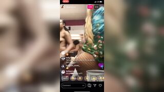 TITTIES TITTIES TITTIES ON @DIIAMONND INSTAGRAM LIVE