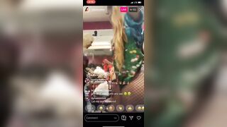 TITTIES TITTIES TITTIES ON @DIIAMONND INSTAGRAM LIVE