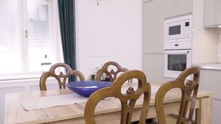 Granny is getting a new tenant to eat her hairy pussy