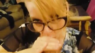 TABOO MILF Cougar Step Mom makes Son Cum w/ slow BlowJob step fantasy KINk