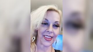 POV SURPRISE BLOWJOB THICK PAWG BLONDE BIG TIT MATURE MILF GILF