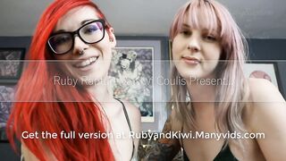 Virtual Sex with Redhead and Tgirl