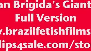 Brigida is facesitting her girlfriend and moaning while getting her ass licked, the way she likes