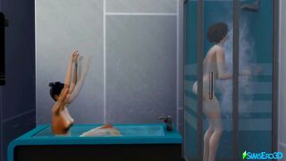 Friends Spent Time together (3D Hentai / Sims 4)
