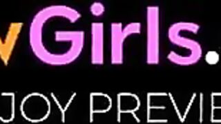 Britney S & Zoe in their first Lesbian Sex Scene