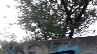 I Cum in her Mouth to the Sound of Rain in a Public Place - Lesbian_illusion