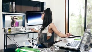 Girls way - Celeste Star, Alix Lynx - AI Artificial Intelligence Part 1. Sex Scene