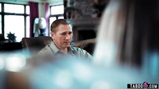 Religious family gives in to lust and sin and fuck in 3some