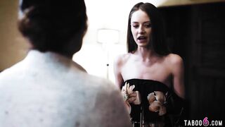 Religious family gives in to lust and sin and fuck in 3some