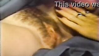 Mature is licking a young girl on a airline