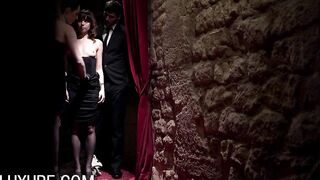Ariel Rebel is initiated to the lesbian sex dungeon